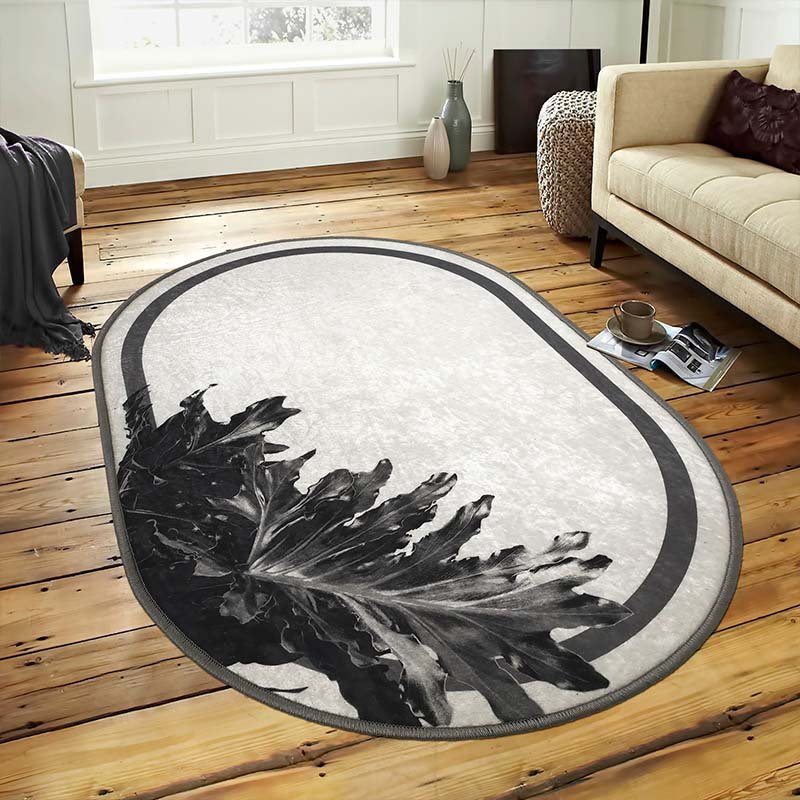 Almond White Modern Rug
